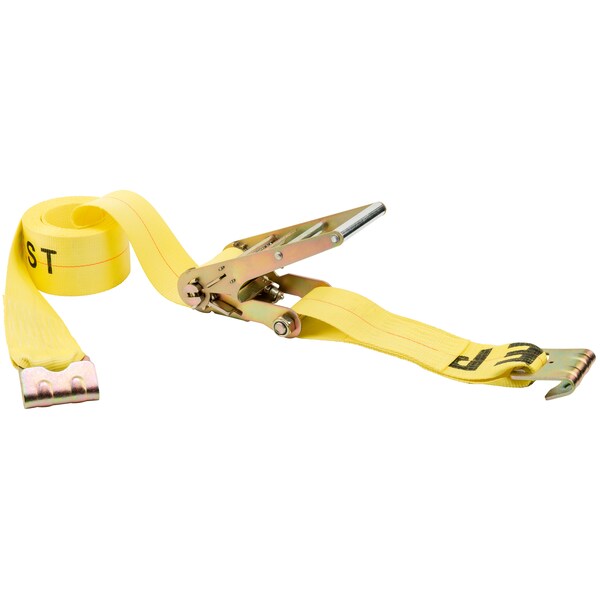 Keeper 27'X4" Ratchet Tie-Down w/Flat Hooks, 5,000Lbs WLL 4667 - main